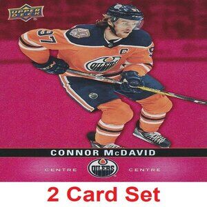 Connor McDavid Hockey Card Collection